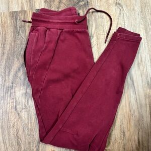 Alphalete Maroon Sweatpants